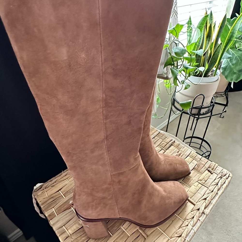 ANTONIO MELANI Brown Knee Boots - Picture 2 of 4